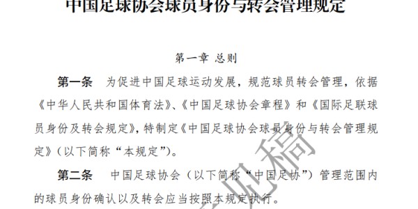 孙继海遭暴击！足协发布青训改制意见，取消长约，天价赔偿金作古